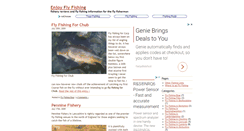 Desktop Screenshot of enjoy-fly-fishing.co.uk
